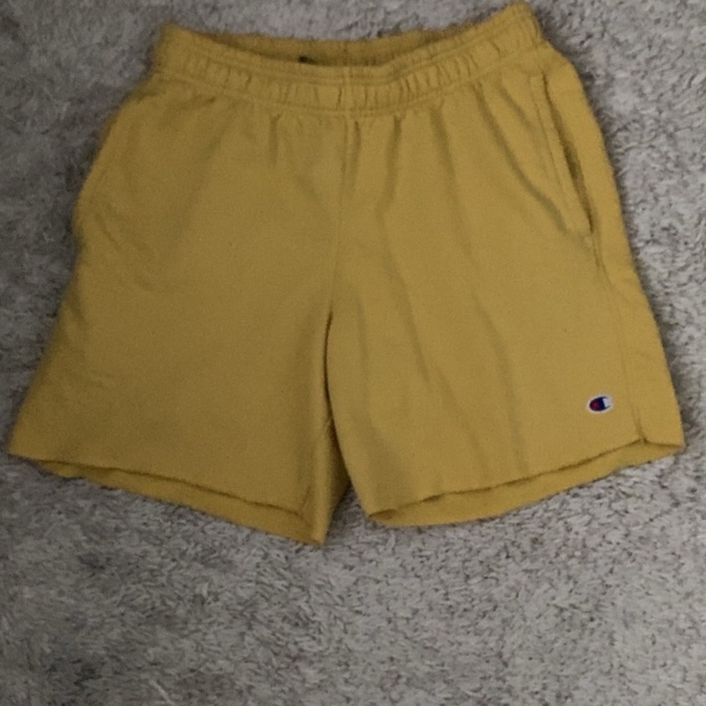 Champion Men's Athletic Gold Shorts
